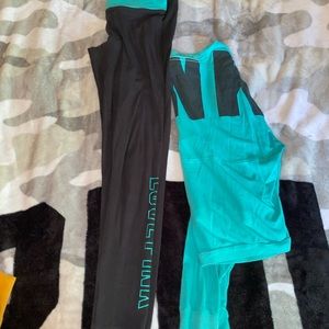 yoga pants with shirt